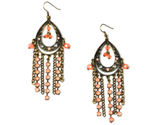 Crescent Chandelier Earrings