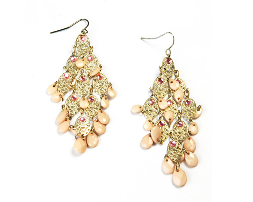 Beaded Statement Earrings