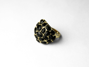 Metal Stone Ring