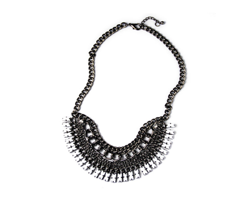 Chain Fringe Necklace