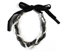 Twisted Pearlescent Necklace