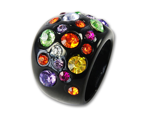 Rhinestone Cluster Ring